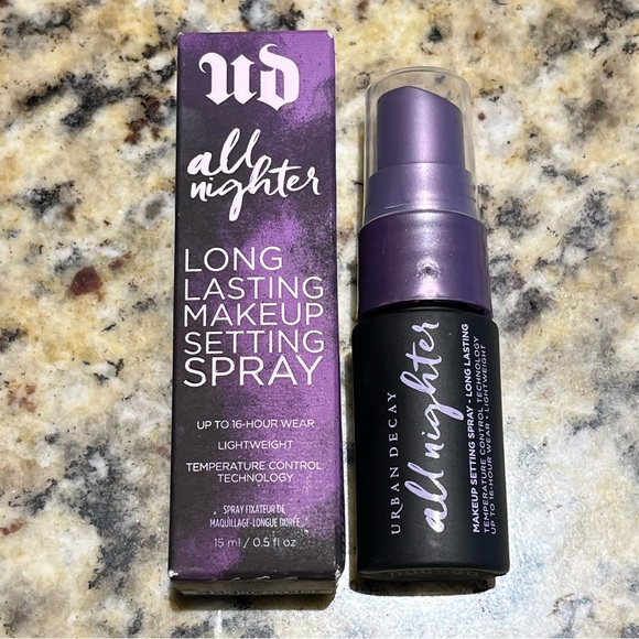 5/$25 New Urban Decay All Nighter Setting Spray Long Lasting Makeup Technology - Picture 2 of 7